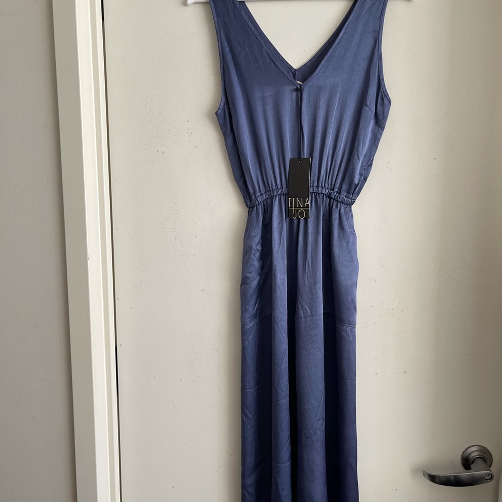 Tina + Jo Tab Top Jumpsuit Nwot - image 4